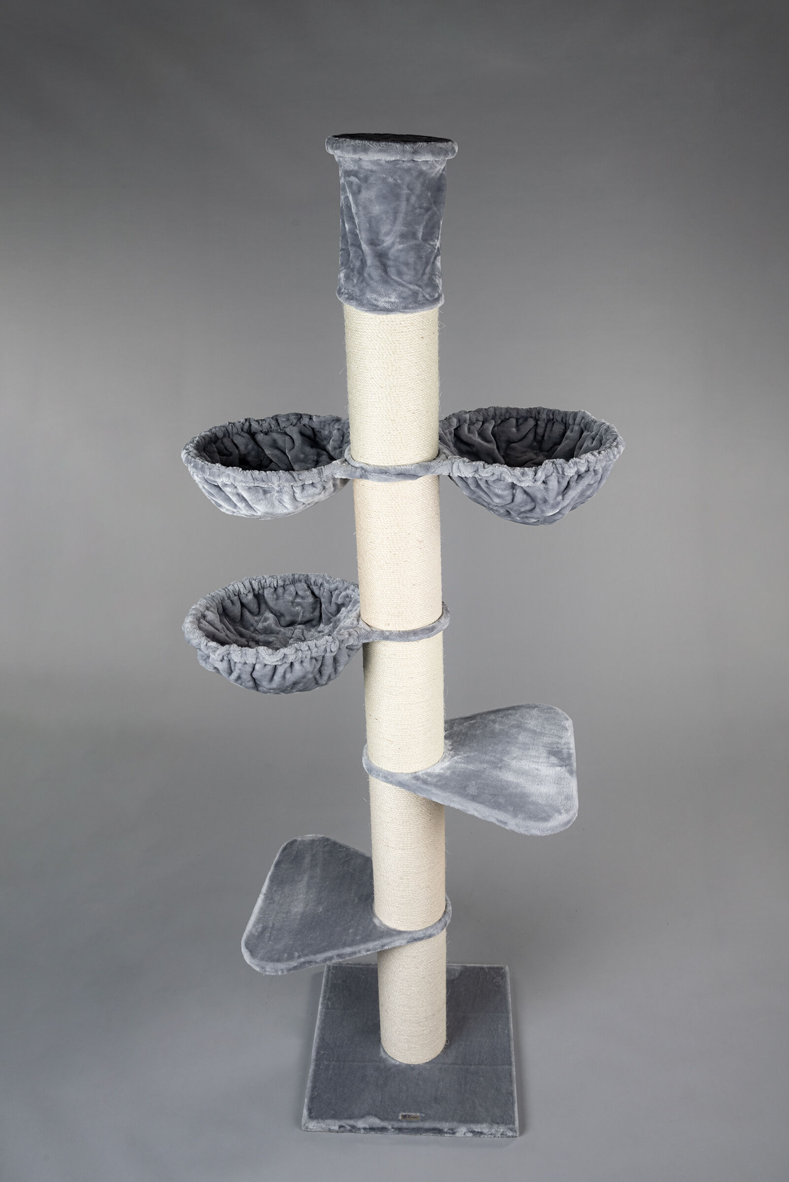 Rascador Maine Coon Tower Plus para gatos color Beige y gris, , large Imagen numero 5