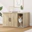 vidaXL Casa para Gatos Sonoma 85 x 55 x 50 cm Madera de ingenier&iacute;a, , large indicador imagen numero 2