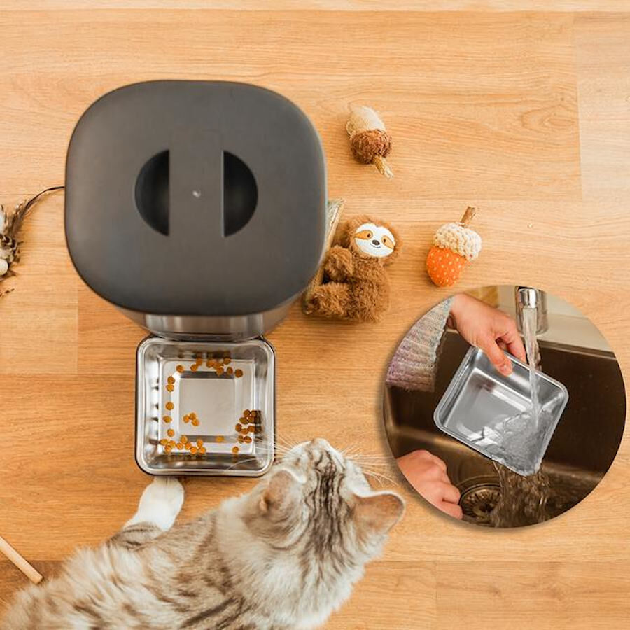 Cecotec Pumba 6000 Purrfect Meal Smart Vision Comedero Autom&aacute;tico para perros y gatos, , large Imagen numero 5