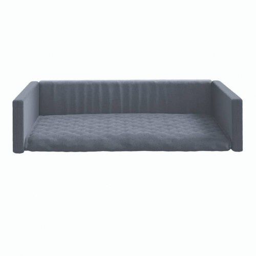 Vidaxl cama de maletero gris oscuro para perros, , large Imagen numero 12