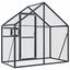 vidaXL Pajarera de aluminio gris antracita 179x100x185 m, , large indicador imagen numero 8