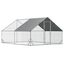 PawHut Gallinero de Acero Galvanizado Plateado, , large indicador imagen numero 1
