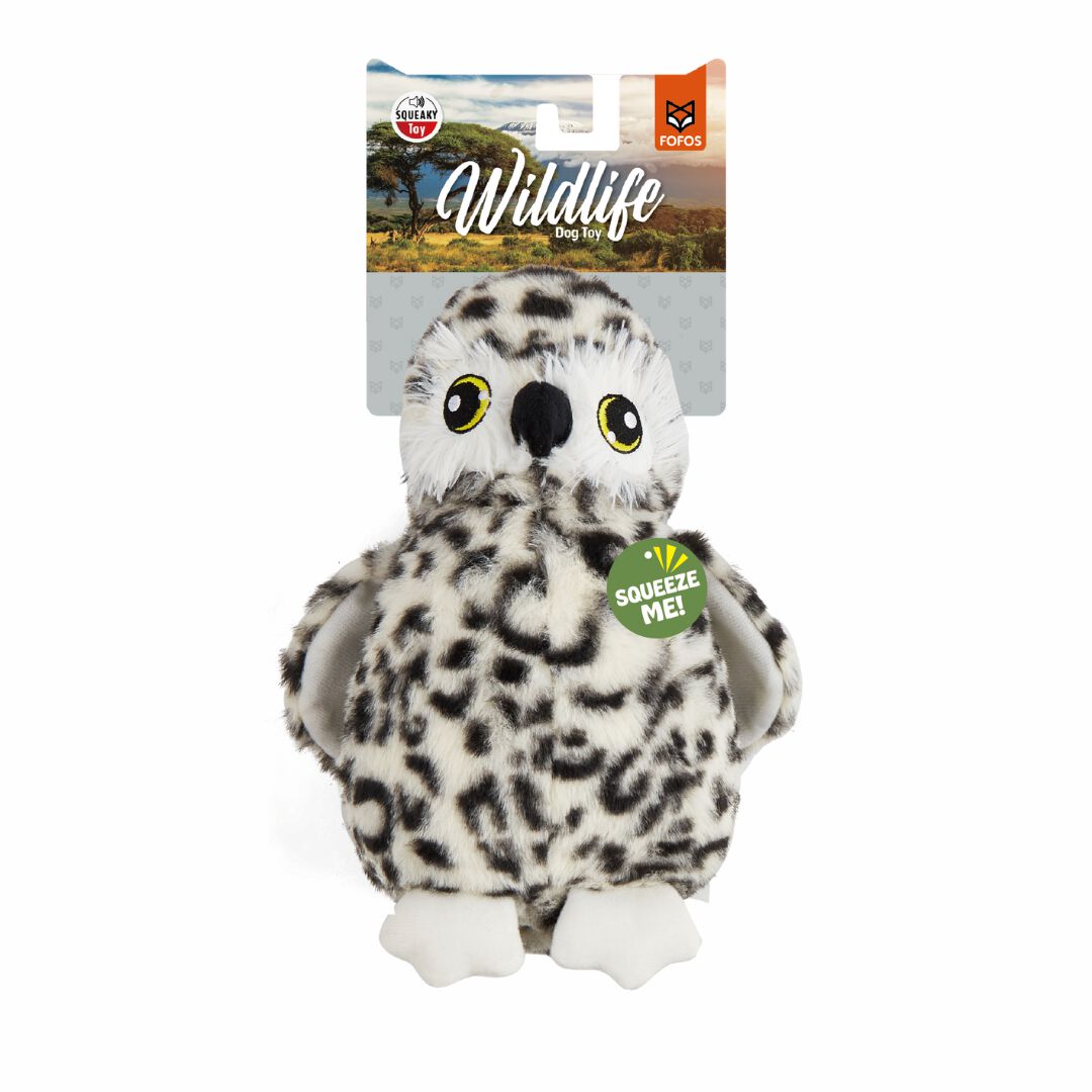FOFOS | Peluche B&uacute;ho (Colecci&oacute;n Vida Silvestre) - Para Perro, , large Imagen numero 1