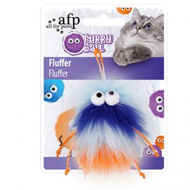 All for Paws Peluche Furry Ball Fluffer Naranja
