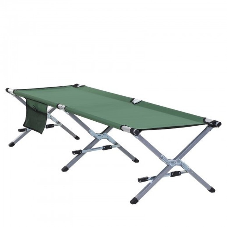 Cama plegable para hacer acampada color Verde, , large image number null