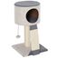 Rascador en torre con bola PawHut para gatos color Gris, , large indicador imagen numero 1