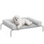 PawHut Cama Elevada Perros Gris Claro, , large indicador imagen numero 6