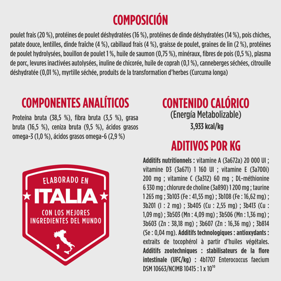 4 kg Nulo Baked & Coated Pienso Pollo Pavo y Pescado para gatos, , large Imagen numero 2