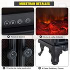 Estufa de pie Homcom con mando 1000/2000 W, , large image number null