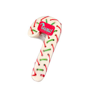 Guau Christmas Bocadito en forma de Bastón de Caramelo para perros