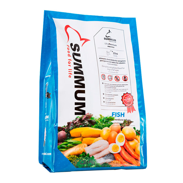 Alimento deshidratado para perros Summum Fish