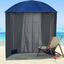 Outsunny Sombrilla de Playa Azul, , large indicador imagen numero 2