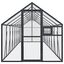 vidaXL Pajarera de aluminio gris antracita 179x100x185 m, , large indicador imagen numero 10