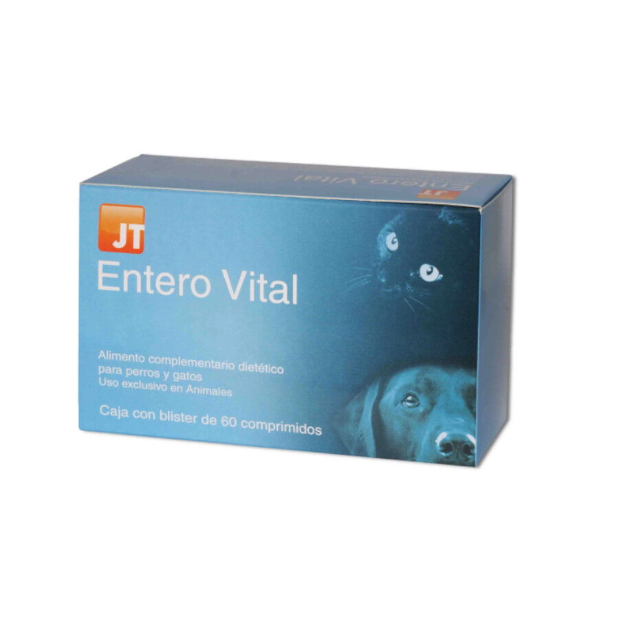 60 Comprimidos JTPharma Enterovital Comprimidos para perros y gatos, , large Imagen numero 1
