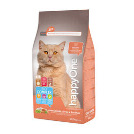happyOne Adult Salmón pienso para gatos
