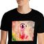 Mascochula camiseta hombre lienzo personalizada con tu mascota negro, , large indicador imagen numero 1