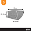 Gotoo Jersey de Punto Gris para perros, , large indicador imagen numero 4