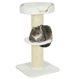 PawHut Árbol Crema para gatos