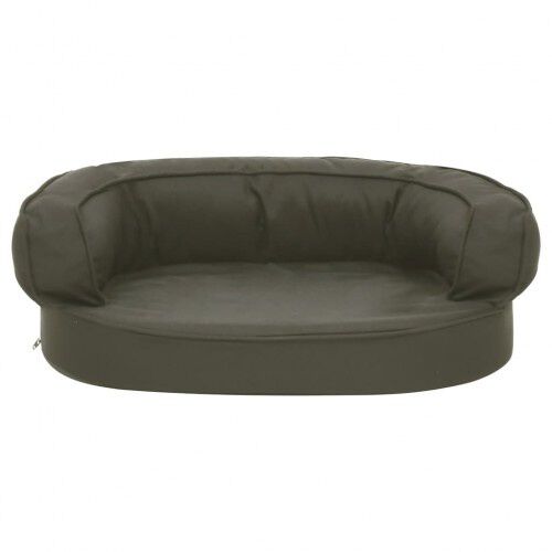 Vidaxl colch&oacute;n de cama ergon&oacute;mico gris para perros, , large Imagen numero 4