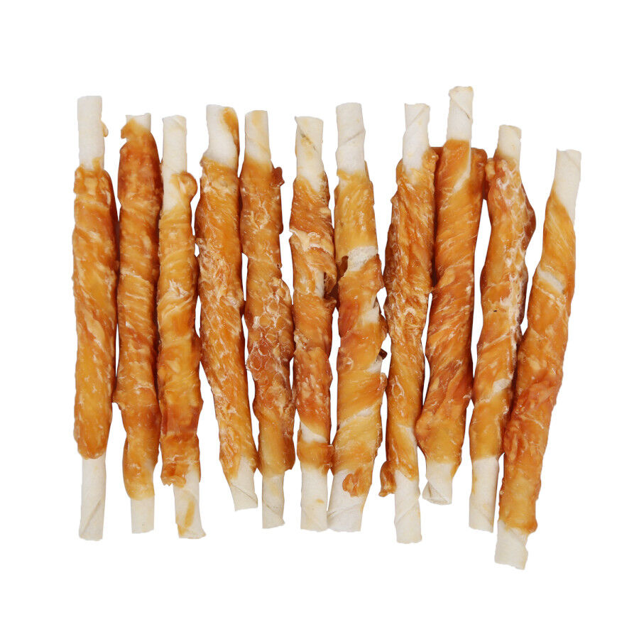 Nobleza Snack Palitos de Piel de Buey Enrollados para Perros