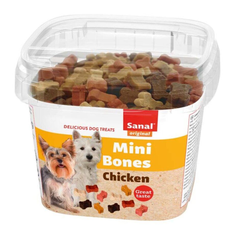 SANAL PERRO MINI BONES 100 G, , large Imagen numero 1