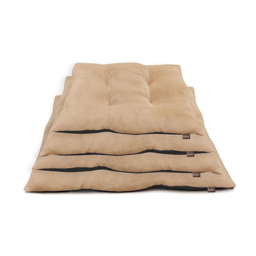 Leeby Cojín Acolchado Beige para perros thumbnail
