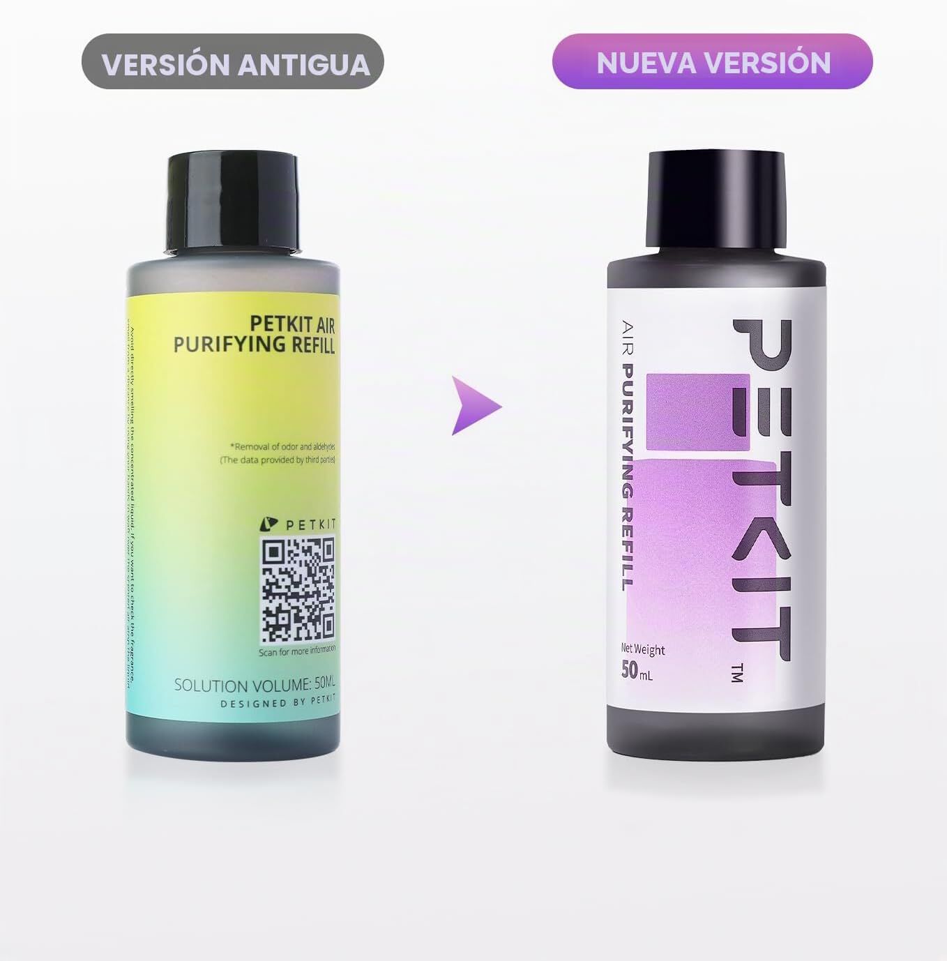 PETKIT Recambios purificantes, compatibles con Pura MAX 2 y Pura X, repuesto para eliminador de olores (4 botellas), , large Imagen numero 4