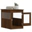vidaXL Jaula para perros madera de ingeniería roble marrón 55x80x68 cm, , large indicador imagen numero 4