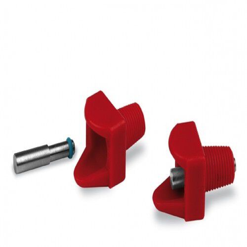 Pack de 4 unidades de bebedero estilo chupete horizontal para aves, , large Imagen numero 1