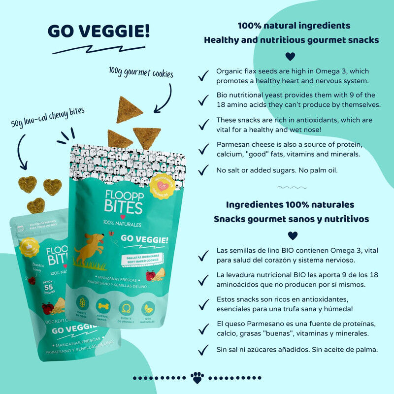 Floopp Bites Snacks y Premios Naturales para Perro, , large Imagen numero 3
