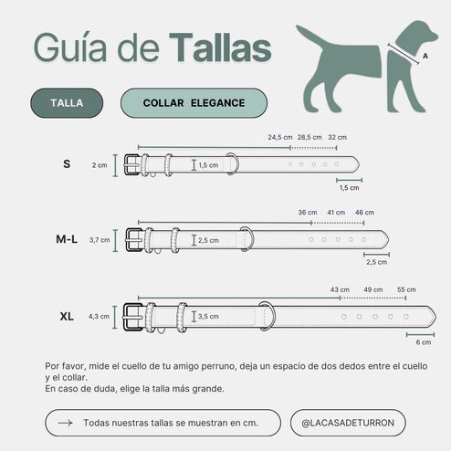 La Casa de Turr&oacute;n - Collar para perros modelo Elegance - Estilo y Comodidad en Cuero Sint&eacute;tico, , large Imagen numero 5