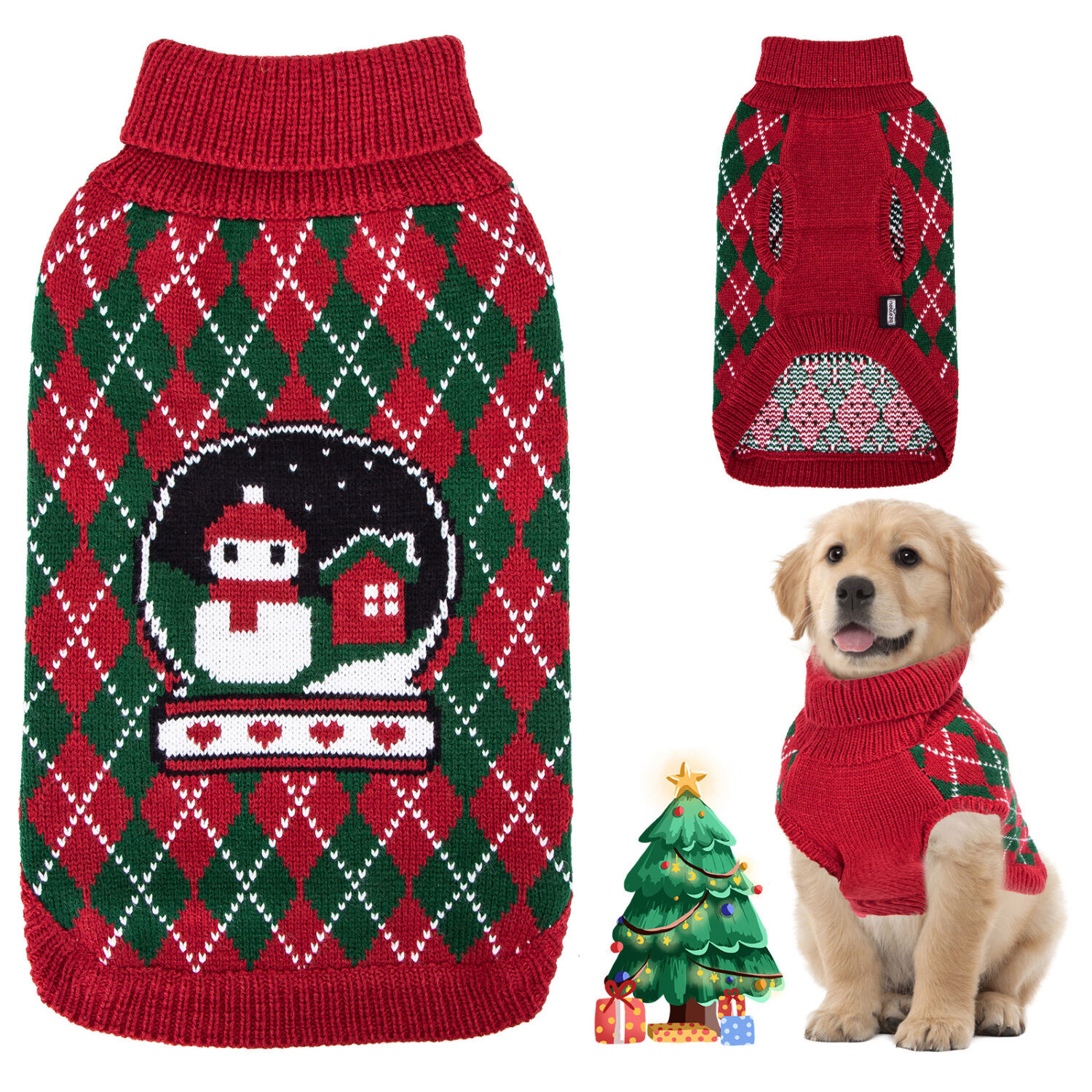 Sueter navideño 2025 perro