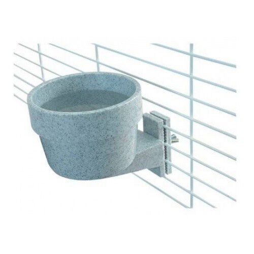 Savic crock comedero bebedero para jaulas gris para mascotas, , large Imagen numero 1
