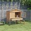 vidaXL Coop para Gallinas Marrón 75 x 59 x 60 cm, , large indicador imagen numero 3