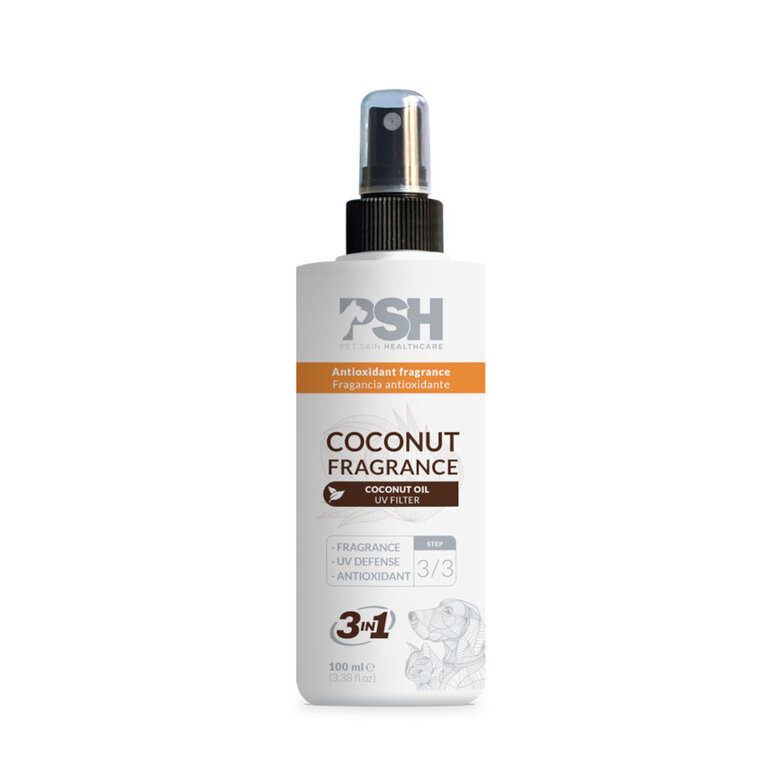 PSH Coconut Fragancia 3 en 1 para perros y gatos