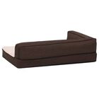 Vidaxl colchón - sofá marrón para perros, , large image number null