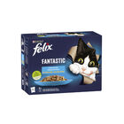 Felix Fantastic Festín del Mar sobres en gelatina para gatos - Multipack, , large image number null