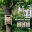 PawHut Casas para Murciélagos Madera Natural, , large indicador imagen numero 4