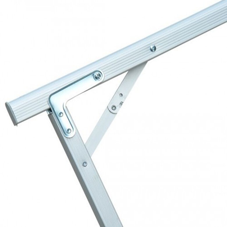 Mesa plegable Outsunny de camping de aluminio color Gris, , large image number null