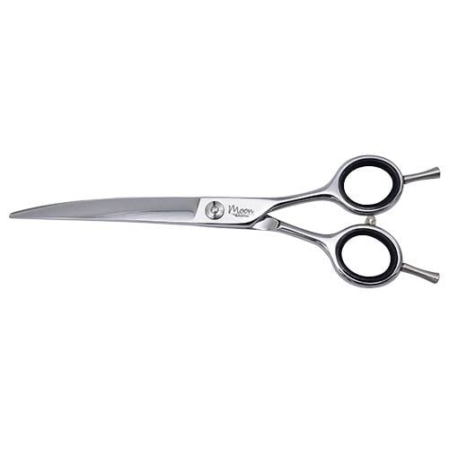 Ibañez Moon Tijera Microdentada Curva para mascotas
