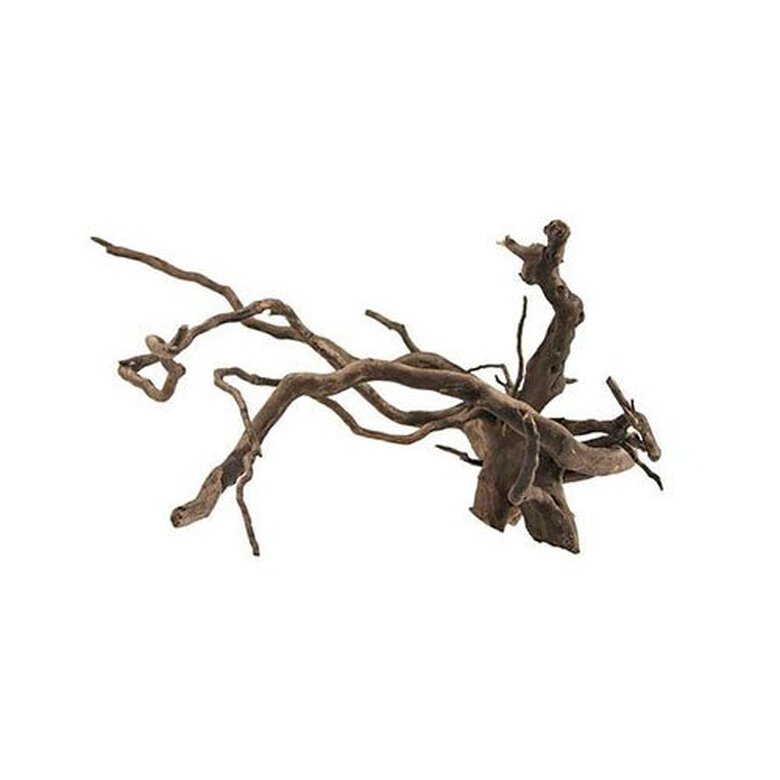 Raíz natural Fingerwood Dark para acuarios