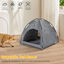 Nobleza Cama para Gatos y Perros, Cueva Mediana Lavable con Cojín Extraíble, Casa para Mascotas, Ideal para Uso en Exteriores e Interiores, , large indicador imagen numero 5