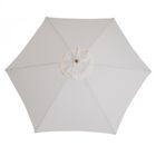 Sombrilla Outsunny para jardín color Crema, , large image number null