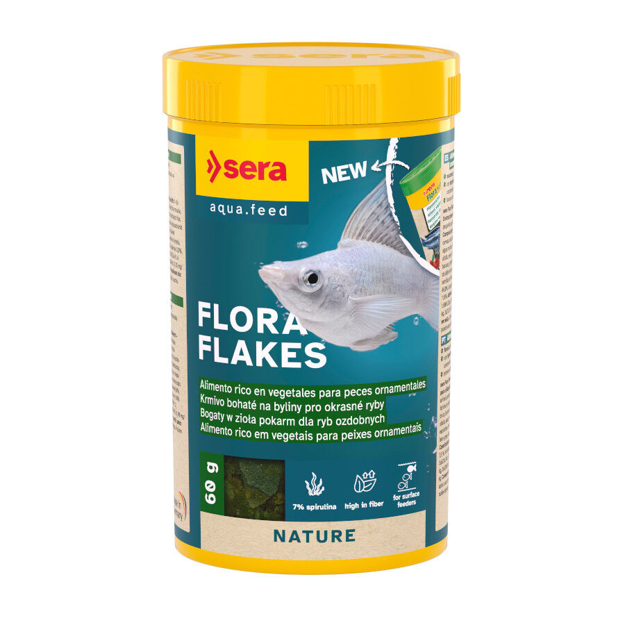Sera Flora Nature Alimento para peces, , large Imagen numero 1