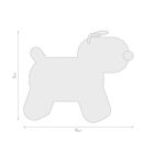 Llavero Doggy en forma de perro y con sonido color Blanco, , large image number null