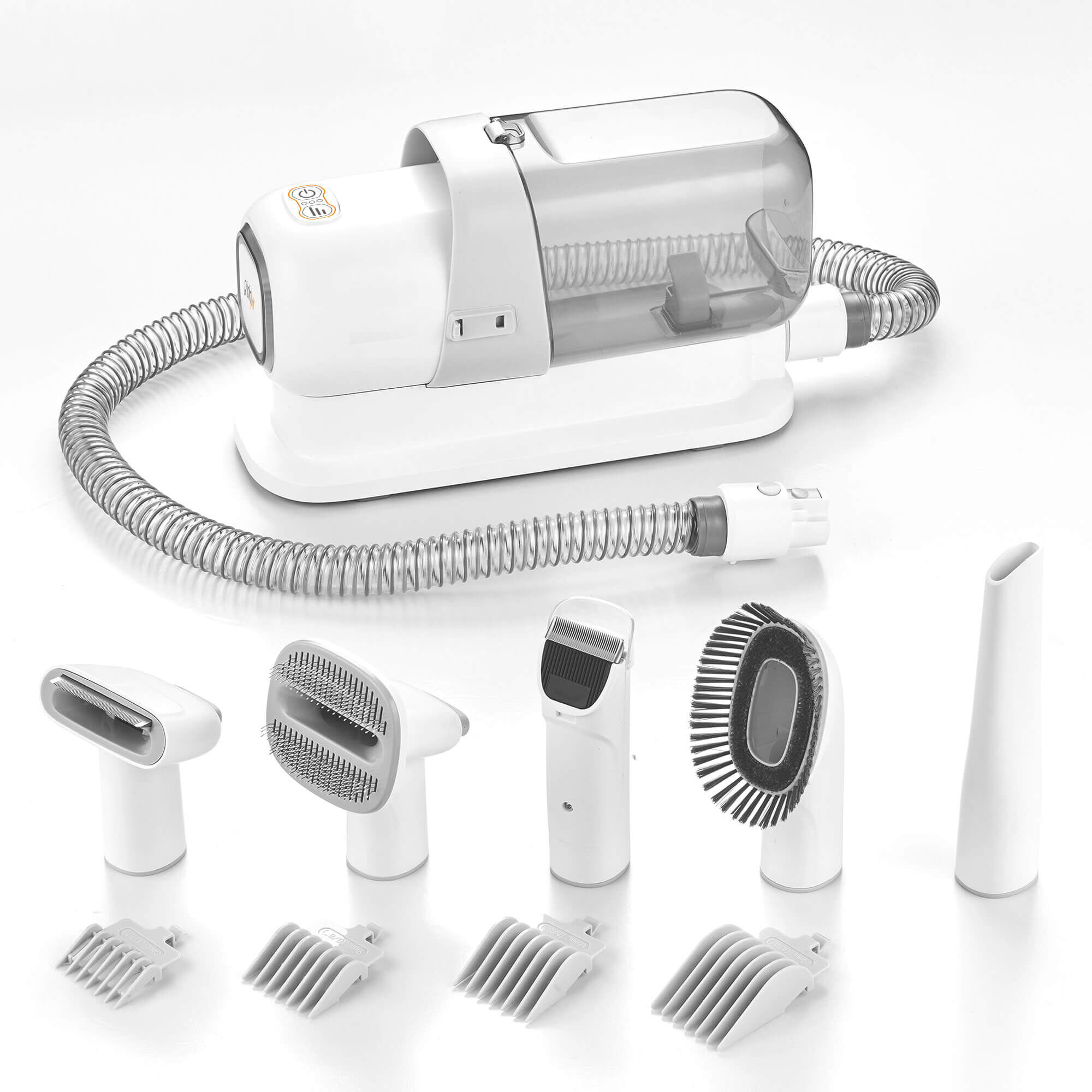 Gridinlux Cortapelo aspirador y cepillo mascotas 3 en 1 con 9 accesorios y depósito de 2,3L thumbnail