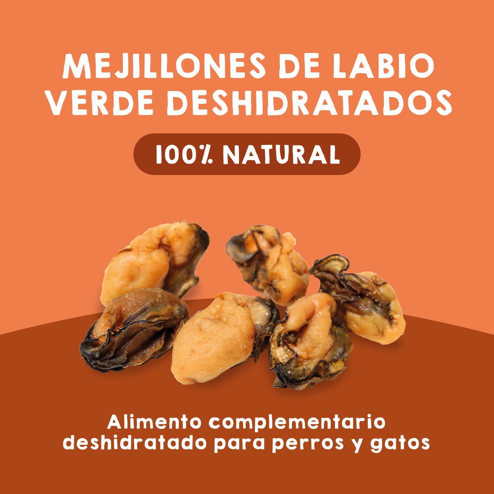 Snack Mejillones de Labio Verde para Perros y Gatos- 150g, , large Imagen numero 2