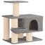 vidaXL &Aacute;rbol para gatos con postes de sisal &Aacute;rbol rascador Muebles Gatos Condo, , large indicador imagen numero 1