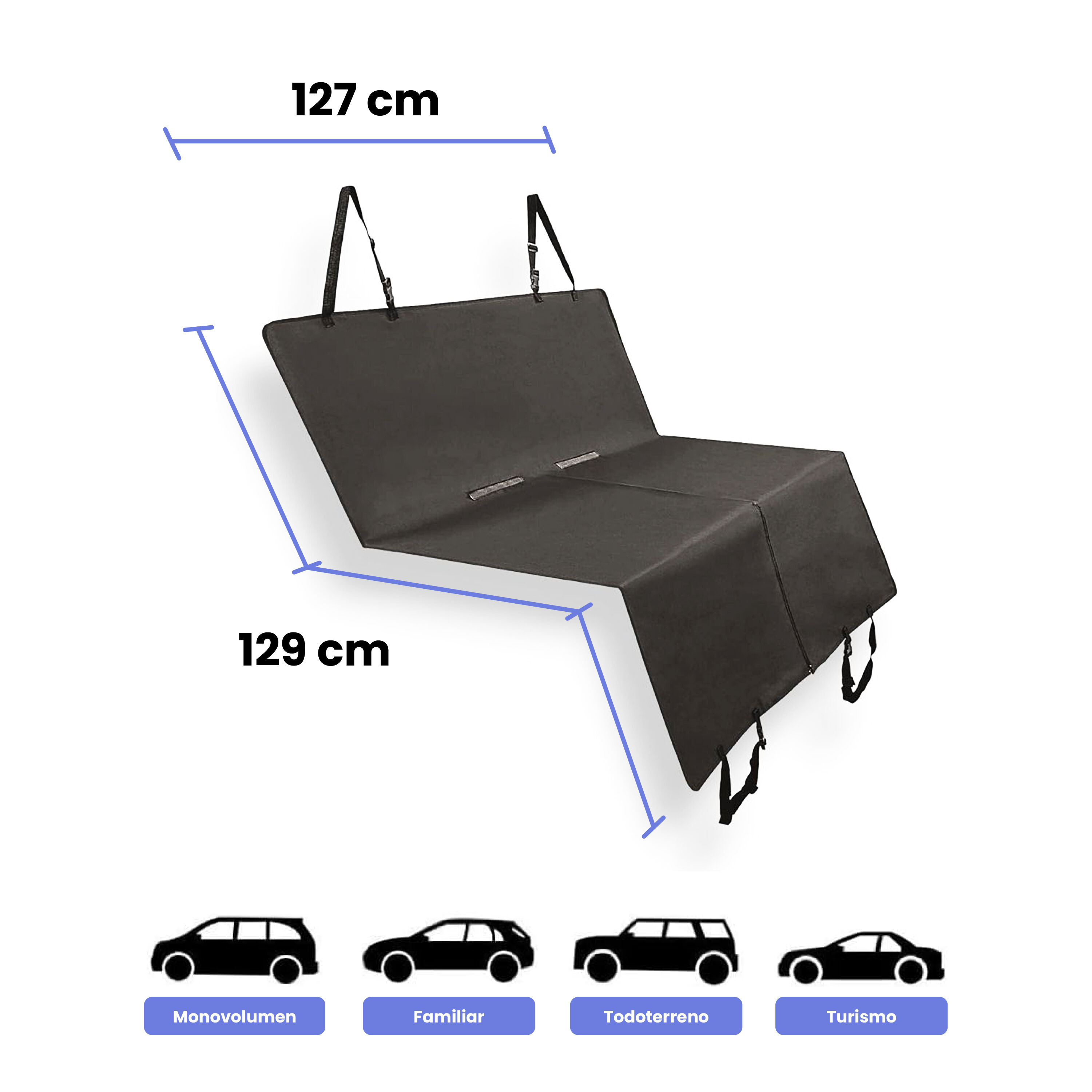 Funda Protectora Asientos de Coches (B&aacute;sica), , large Imagen numero 4