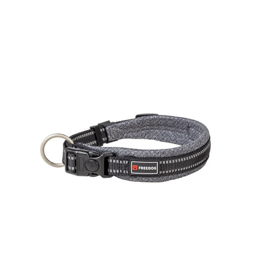 Freedog Shiva Reflectante Gris collar para perros, , large Imagen numero 1